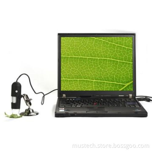 Factory direct sale 2-megapixels portable digital microscope with OSD language